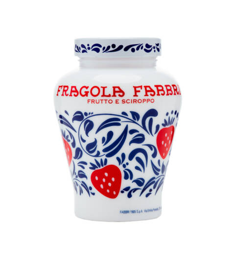 Morango Silvestre Fabbri em Calda Cerâmica Opaline 600g
