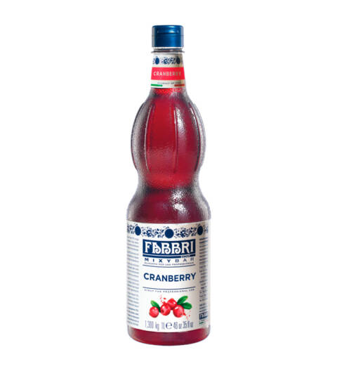Xarope Fabbri Cranberry 1L