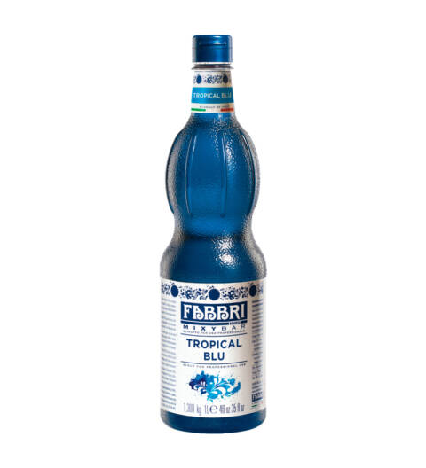 Xarope Fabbri Tropical Blue 1L