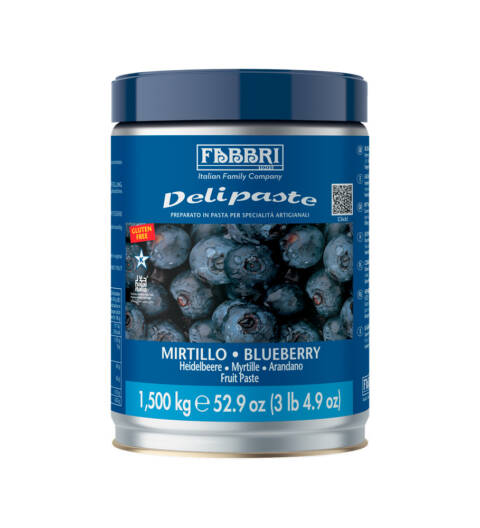 Pasta Saborizante Fabbri de Mirtilo 1,5kg