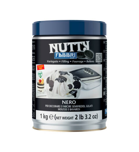 Mescla Fabbri Nutty Nero Creme de Chocolate 1kg