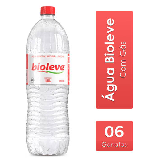 Água Mineral Bioleve com Gás 1,5L